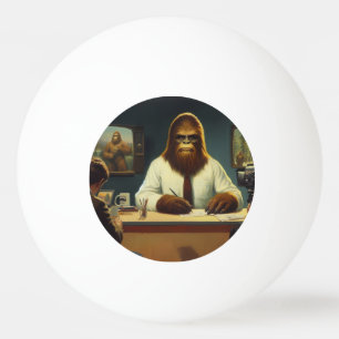 Bigfoot News Anchor Ping Pong Ball