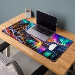 Bigfoot Northern Lights Desk Mat
