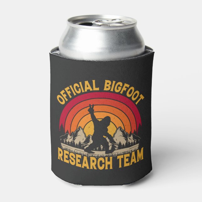 Bigfoot Original Research Team  Can Cooler (Can Front)
