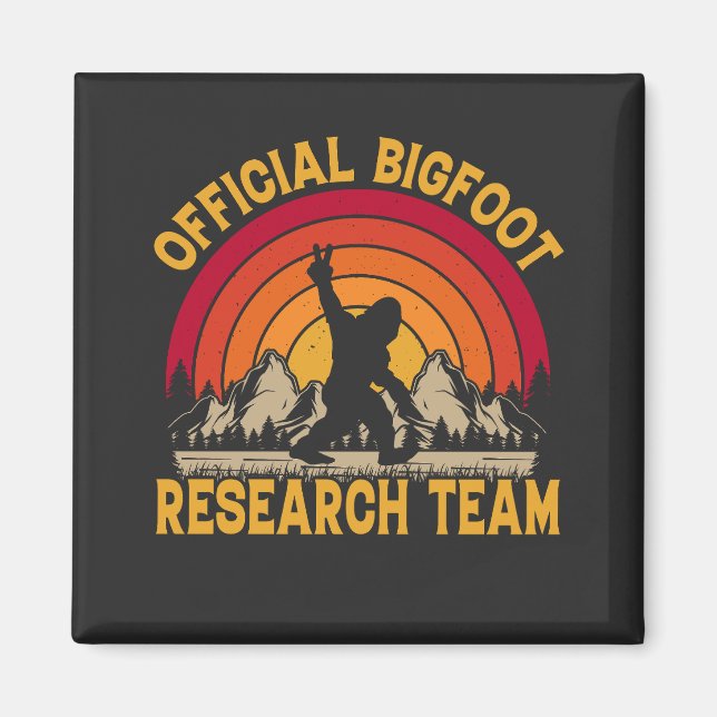 Bigfoot Original Research Team Magnet (Front)