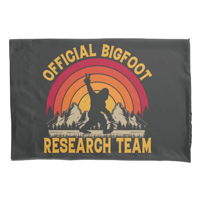 Bigfoot Original Research Team  Pillowcase (Front)