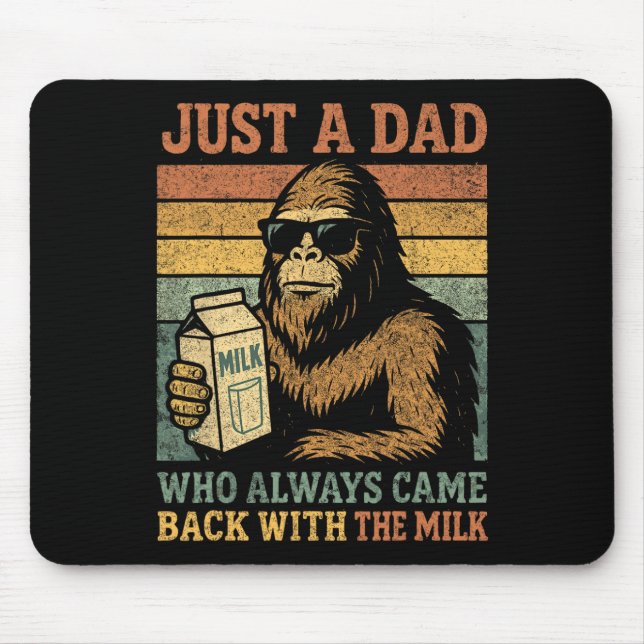 Bigfoot Papa  Mouse Pad (Front)