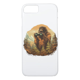 Bigfoot Peek-A-Boo Case-Mate iPhone Case