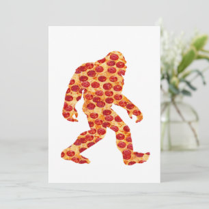 Bigfoot Pizza    Invitation