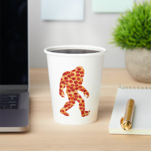 Bigfoot Pizza     Paper Cups