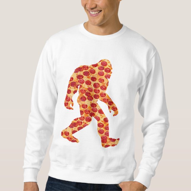 Bigfoot Pizza    Sweatshirt (Front)