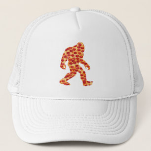 Bigfoot Pizza Trucker Hat