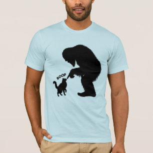 Bigfoot Playful Long Haired Cat Boop T-Shirt