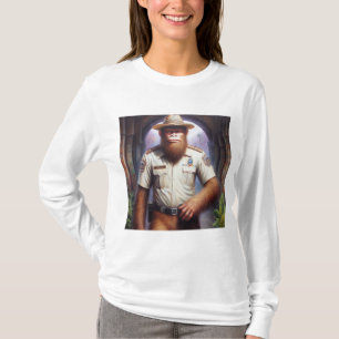 Bigfoot Policeman T-Shirt