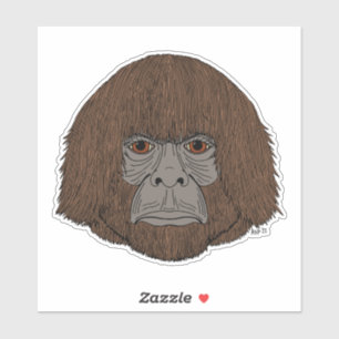 Bigfoot Portrait 2 (Human-Like)
