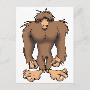 BIGFOOT POSTCARD