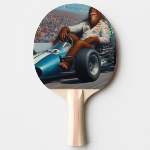 Bigfoot Racecar Ping Pong Paddle