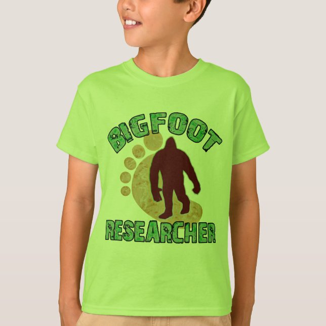 Bigfoot Researcher T-Shirt (Front)