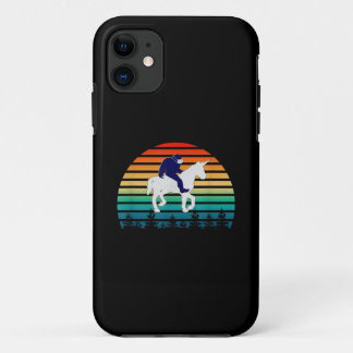 Bigfoot Riding Unicorn Case-Mate iPhone Case