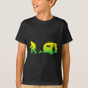 Bigfoot Rv Motorhome Camping Sasquatch Campervan G T-Shirt