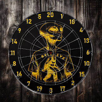 Bigfoot’s Favourite Board: Out-Throw the Unknown Dartboard