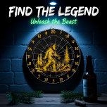 Bigfoot’s Favourite Game: Dart and Seek Dartboard<br><div class="desc">1. Introducing the ultimate conversation starter for your man cave or tourist attraction: a stunning dart board that features the legendary Bigfoot, also known as Sasquatch or Yeti. This exquisite piece is not just a game accessory; it is a work of art that captures the imagination. The dart board showcases...</div>