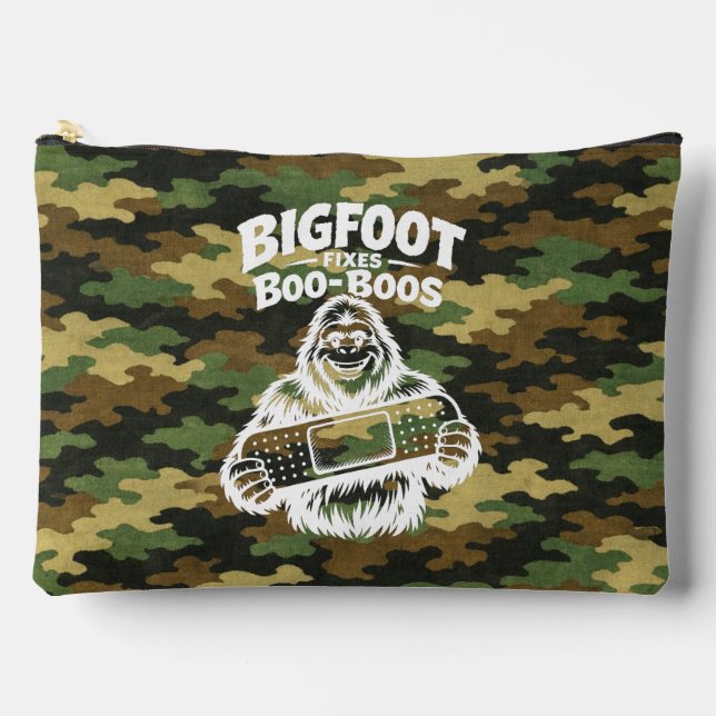 Bigfoot Sasquatch Accessory Pouch (Front)