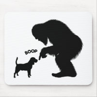 Bigfoot Sasquatch Beagle Nose Boop
