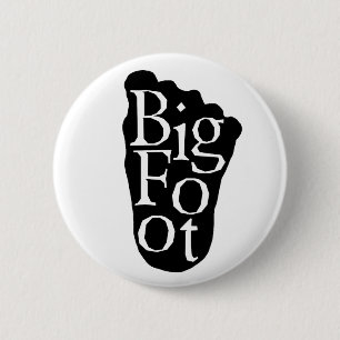 Bigfoot! Sasquatch Big Foot Yeti 6 Cm Round Badge