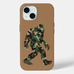 Bigfoot Sasquatch Camo iPhone 15 Case