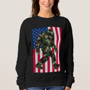 Bigfoot Sasquatch Camo       Sweatshirt