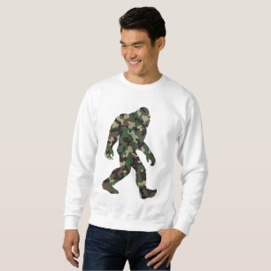 Bigfoot Sasquatch Camo Sweatshirt