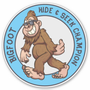 Bigfoot Sasquatch (Editable) Sticker
