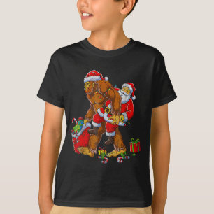 Bigfoot Sasquatch For Men Grandpa Boys Kids Christ T-Shirt