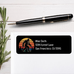 BigFoot Sasquatch Funny squatchy Forest Vintage