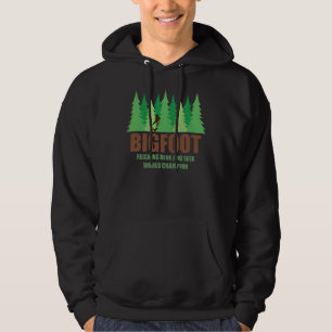 Bigfoot Sasquatch Hide and Seek World Champion Hoodie
