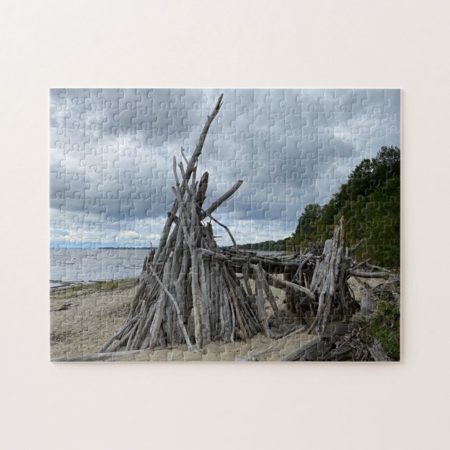 Bigfoot Sasquatch Jigsaw Puzzle (Horizontal)