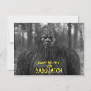 bigfoot,sasquatch,POSTCARD Postcard