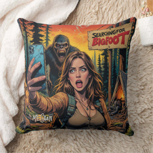 Bigfoot Sasquatch Selfie Cushion