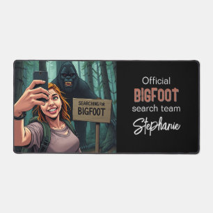 Bigfoot Sasquatch Selfie Desk Mat