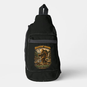 Bigfoot Sasquatch Sling Bag