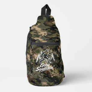 Bigfoot Sasquatch Sling Bag