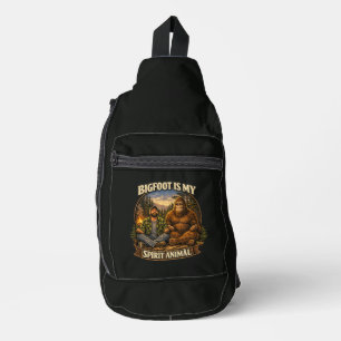 Bigfoot Sasquatch Sling Bag