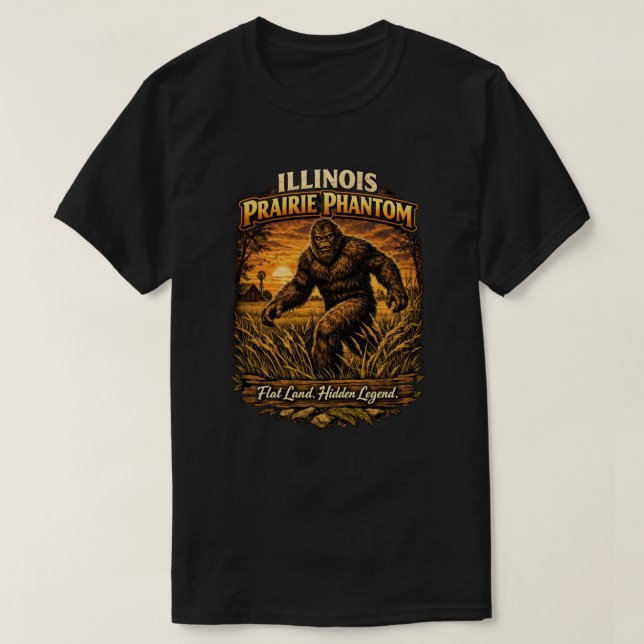 Bigfoot Sasquatch T-Shirt (Design Front)