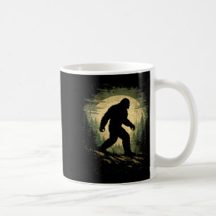 Bigfoot Sasquatch Vintage Forest Cryptid Believer Coffee Mug