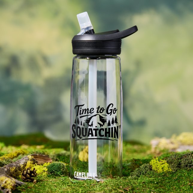 Bigfoot Sasquatch Water Bottle (Outdoor (Rotated))