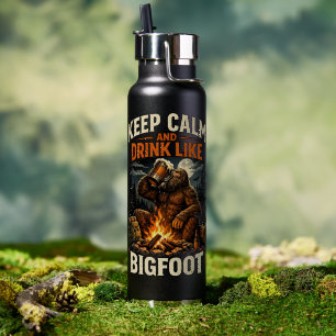 Bigfoot Sasquatch Water Bottle
