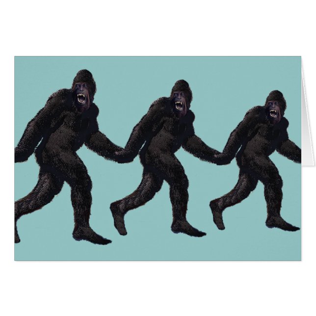 Bigfoot Sasquatch Yetti (Front Horizontal)