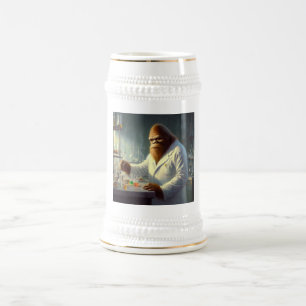 Bigfoot Scientist Beer Stein