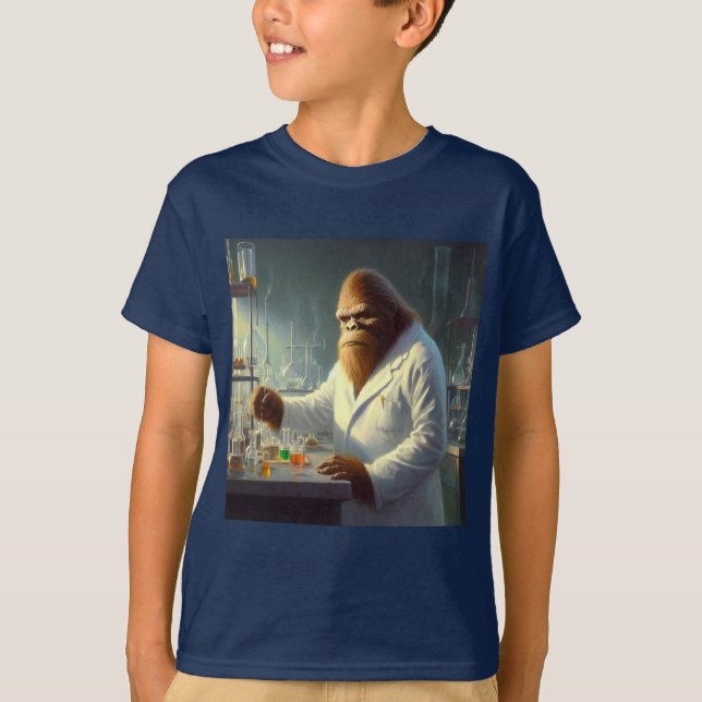 Bigfoot Scientist T-Shirt (Front)