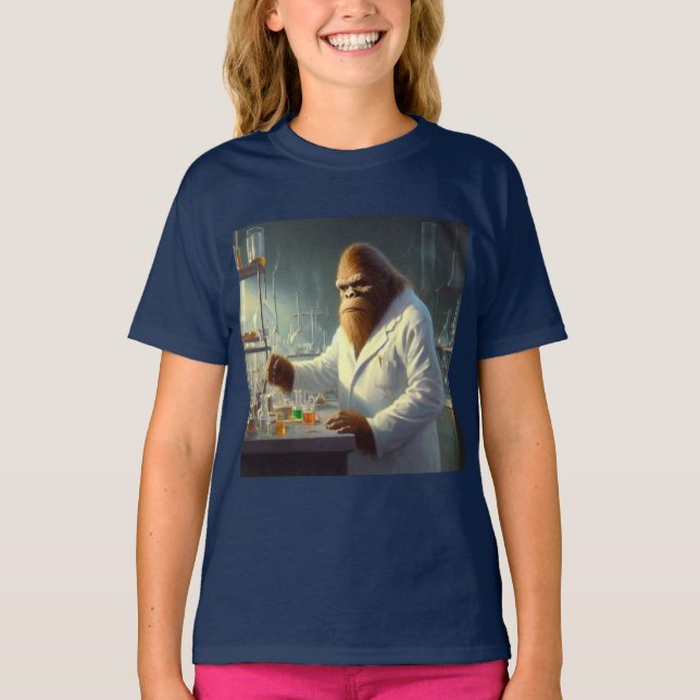 Bigfoot Scientist T-Shirt (Front)