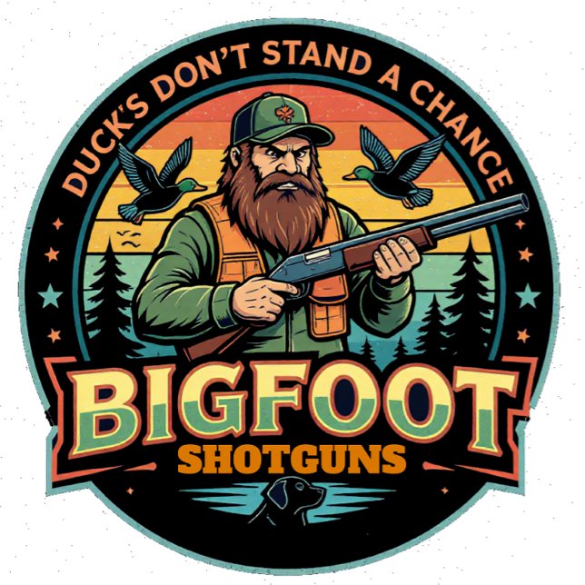 Bigfoot Shotguns Duck's Don't Stand a Chance T-Shirt (Creator Uploaded)