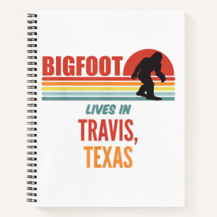 Bigfoot Sighting In Travis Texas  Notebook