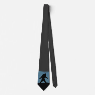 Bigfoot Silhouette Tie