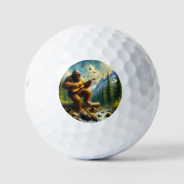 Bigfoot Singing Golf Balls (Front)